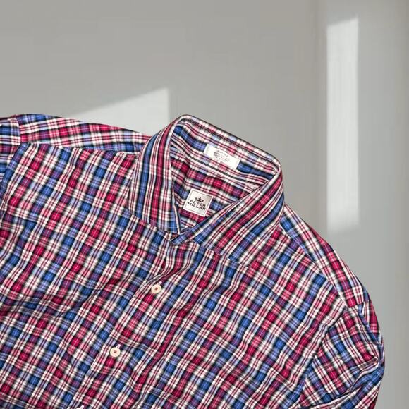 Peter Millar Shirt – Multicolor Plaid Button-Down (Size M) - Picture 2 of 5